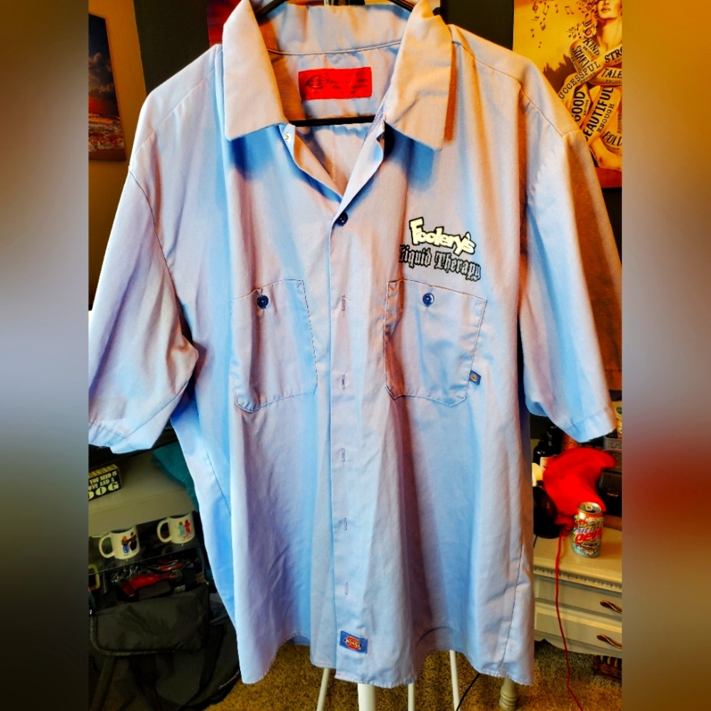 Mens Dickies Work Shirt